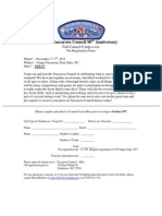 2013 Tuscarora Fall Council Camporee Pre- Registration Form