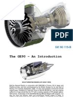 GE90 Engine Data With 3D Cutaway