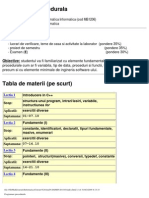 Procedural Programming Fundamentals