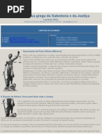 Desenho da Deusa da Justiça