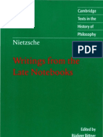 Nietzsche - Last Notebooks
