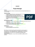 310513130040project Manager