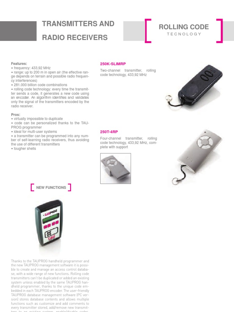 Transmitters and Radio Receivers | PDF | Transmitter | Programmer