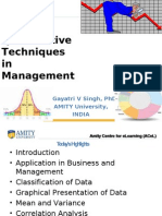 Quantitative Techniques 1