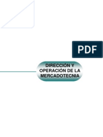 Dirección y Operación de La Mercadotecnia