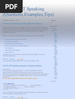 Download TOEFL IBT Speaking QuestionsExamplesTips by ishan SN158266752 doc pdf