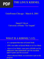 Inside The Linux Kernel: Unixforum Chicago - March 8, 2001