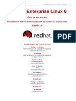Red Hat Enterprise Linux 6 Installation Guide Es ES