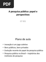 Aula10 Redes Pesquisa No Brasil