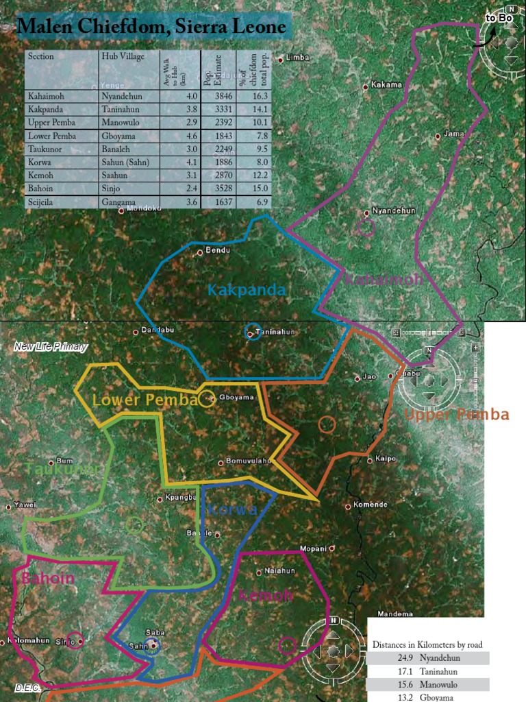Malen Chiefdom Population Overview | PDF