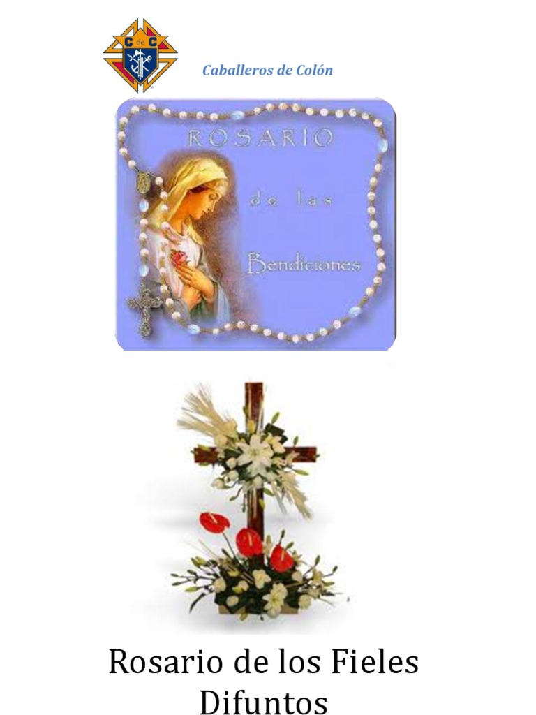 Rosario Para Difuntos Viernes 28 Marzo 2025 