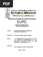 CONSTITUCIONALIZACIÓN DEL PRINCIPIO ALLIN KAUSAY