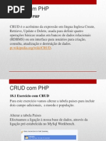 18 - Crud Com Php