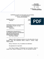 Order FINAL Granting Writ Petition Entered 5-6-2013