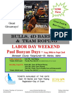 ST Maries Idaho Rodeo Flyer