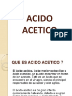 Acido Acetico