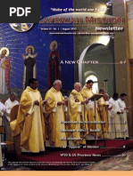 Xaverian Mission Newsletter August 2013