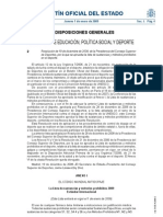 Lista 2009 sustancias dopantes