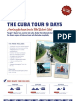 Motorcycle Tours Cuba Rejsebeskrivelse 9 Days 2012-Ny