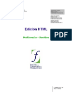 03 Edicion HTML Multimedia Sonidos