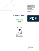 10 Edicion HTML Estilos-Edicion HTML Listas