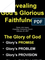 02-25-2007 Revealing His Glorious Faithfulness
