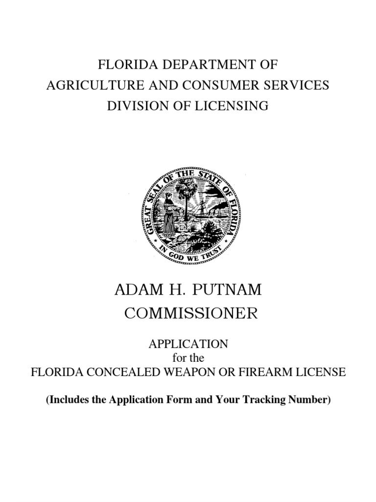 Florida Department of Agriculture and Consumer Services Division of