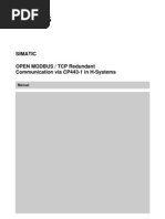 Open Modbus TCP For NCM - CP Redundant English