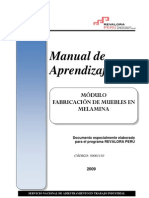 Manual Fabricacion de Muebles en Melamina PDF