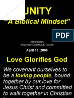 04-13-2008 Unity - A Biblical Mindset
