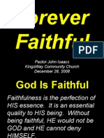 12-28-2008 Forever Faithful