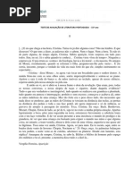 TESTE DE AVALIAÇÃO DE LITERATURA PORTUGUESA aparição.doc