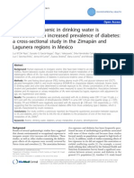 Del Razo Exposure To Arsenic in Drinking Water Is Associated With Increased Prevalence of Diabetes A Cross-Sectional Study in The Zimapan and Lagunera Regions in Mexico