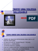 Como Crece Una Iglesia Saludable