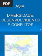 Ásia -  Diversidade, Desenvolvimento e Conflitos