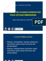 Alhiko- Stdrt Yankes Pd Situasi Emergency n RHA- Agst 2013