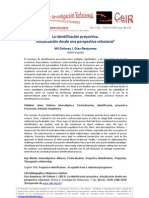 11 - Diaz-Benjumea - La Identificaci N Proyectiva - CeIR - V7N1