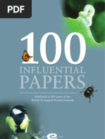 Download 100 Influential Papers of Ecology by Luis Moya SN158349977 doc pdf