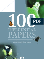 100 Influential Papers of Ecology