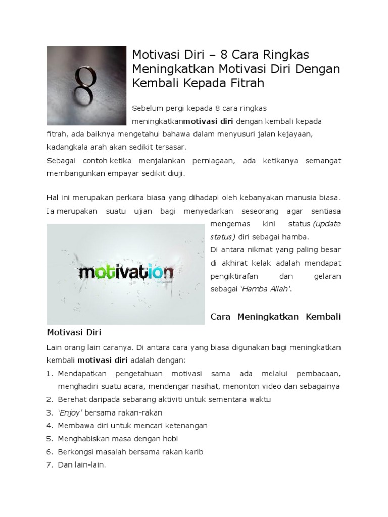 Motivasi Diri Pdf
