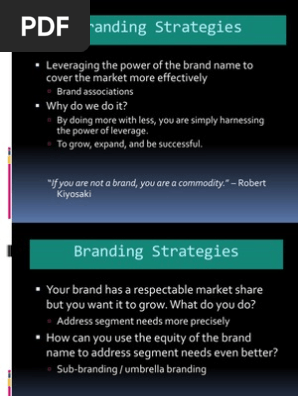 16.Branding Strategies