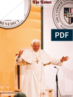 Pope Benedict XVI at CUA