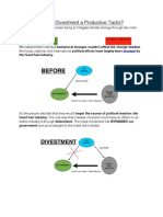 Why Divestment? 