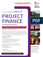 Distance Learning Project Finance