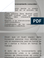 Reglas de Funcionamiento Conocidas