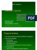 Shading in OpenGL