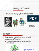 The Chemistry of Insulin Sequence