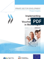 Implementing a Pilot SME Voucher Scheme in Montenegro