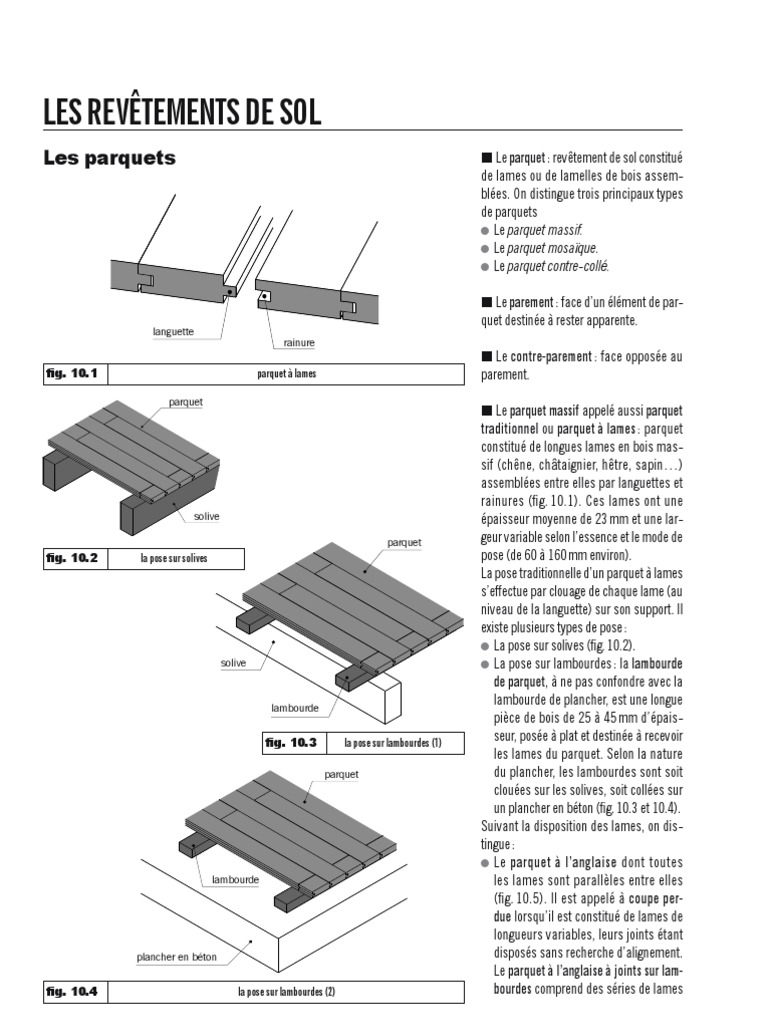 Types de revêtements de sol | PDF