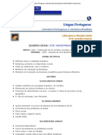 Ensino (Literatura Portuguesa e Literatura Brasileira_Literatura Modernista_Pré-modernismo)